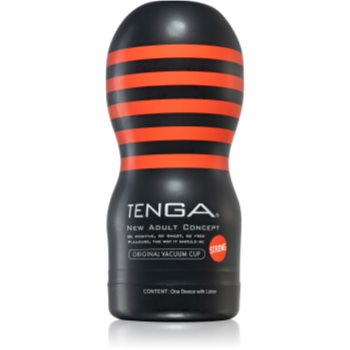 Tenga Original Vacuum Cup Strong masturbator de unică folosință - imagine 2